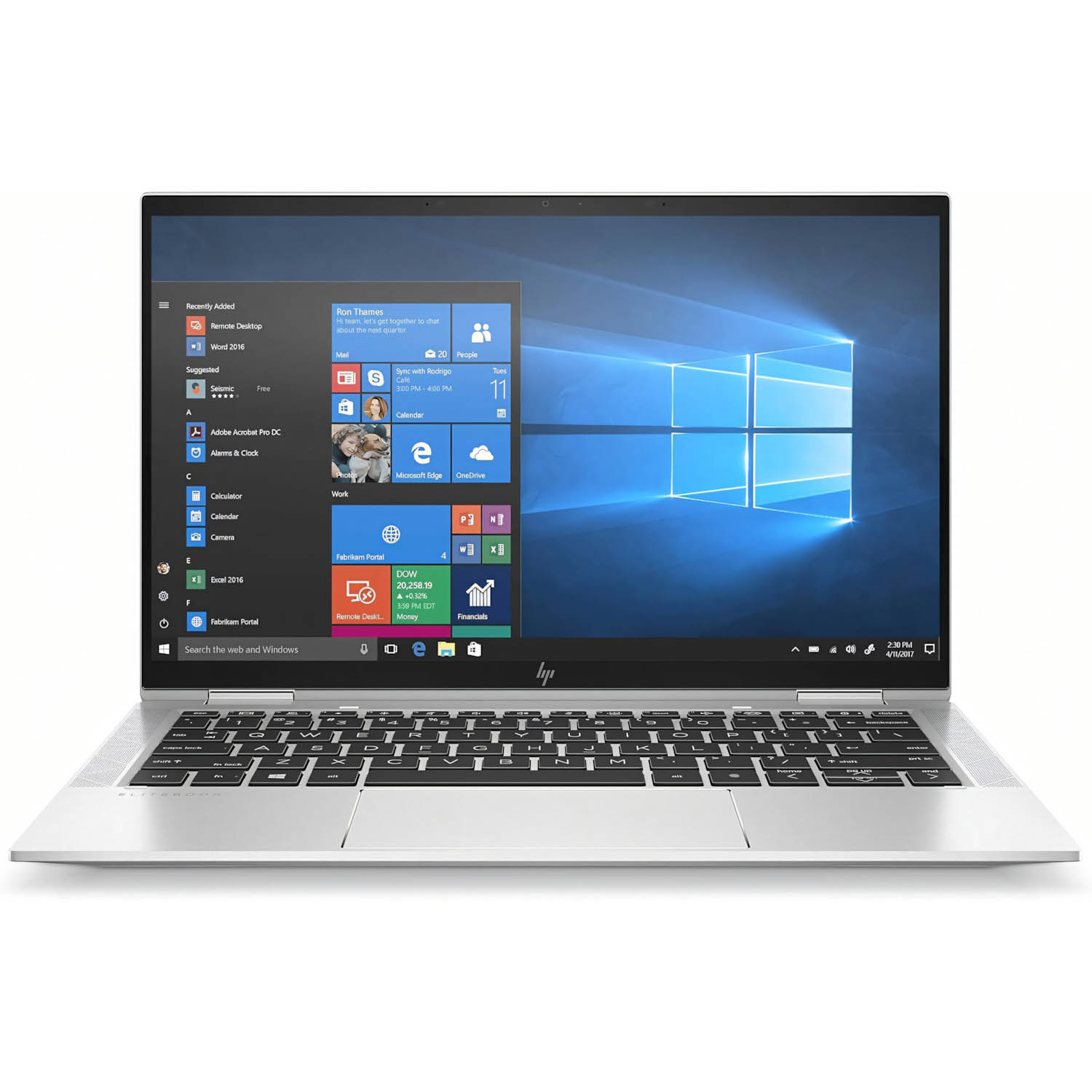 HP X360 1030 G2 13.3"  Tátil / i5-7200U / 8GB DDR4 256GB SSD Windows 10 - Imagen 7