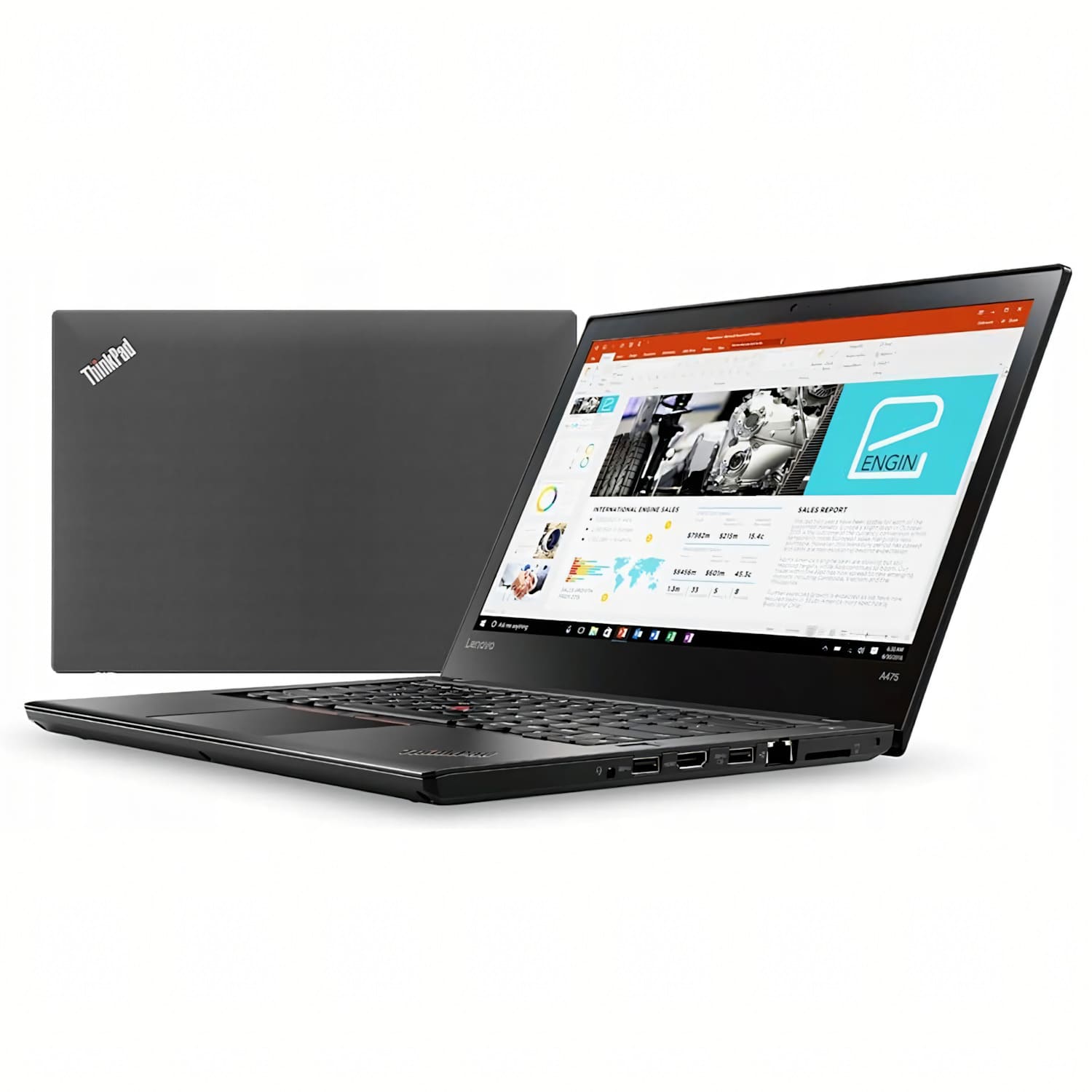Lenovo A485 14" / Ryzen 5-PRO-2500U / 16GB DDR4 512GB M.2 NVMe Windows 10 - Imagen 6