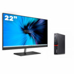 Mini PC Lenovo M900 / i7-6700T / 8GB DDR4 256GB SSD Windows 10 com monitor 22" + teclado e mouse