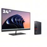 Mini PC Lenovo M900 / i7-6700T / 8GB DDR4 256GB SSD Windows 10 com monitor 24 + teclado e mouse