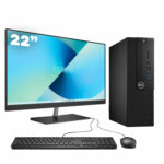 Dell 3050 SFF / i5-6500 / 8GB DDR4 256GB HDD Windows 10 com monitor 22" + teclado e mouse