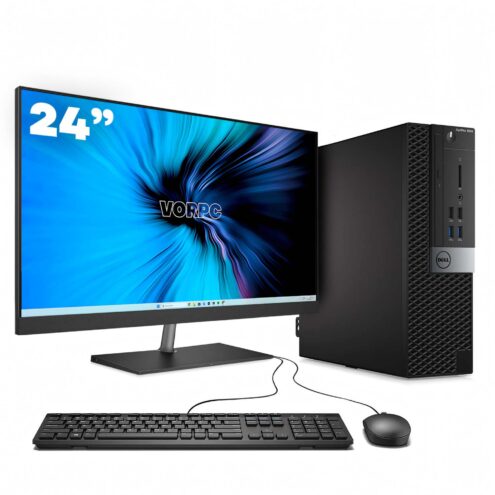 Dell 5040 SFF / Pentium-G4400 / 16GB DDR4 512GB HDD Windows 10 com monitor 24 + teclado e mouse