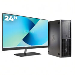 HP 8300 SFF / i7-3770 / 8GB DDR3 1TB SSD Windows 10 com monitor 24 + teclado e mouse
