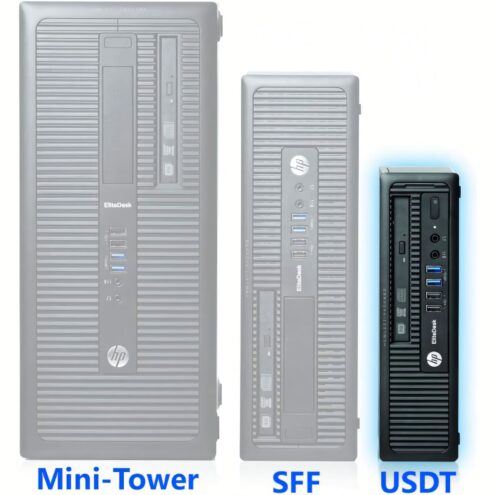 HP 800 G1 USDT / i5-4570 / 16GB DDR3 256GB SSD Windows 10 - Image 5