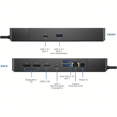 Dell WD19S 130W Dock USB Hub - Image 2