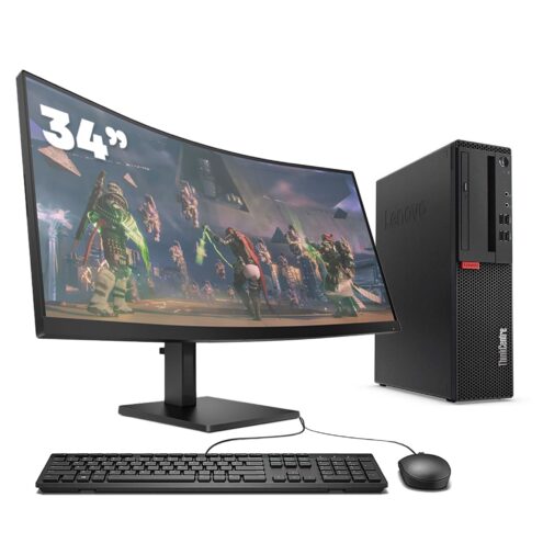Lenovo M710s SFF / i5-6500 / 32GB DDR4 1TB SSD Windows 11 com monitor 34"