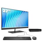 Mini PC HP 400 G6 / i5-10500T / 16GB DDR4 256GB M.2 SATA Windows 11 Com Monitor 27",  teclado e rato