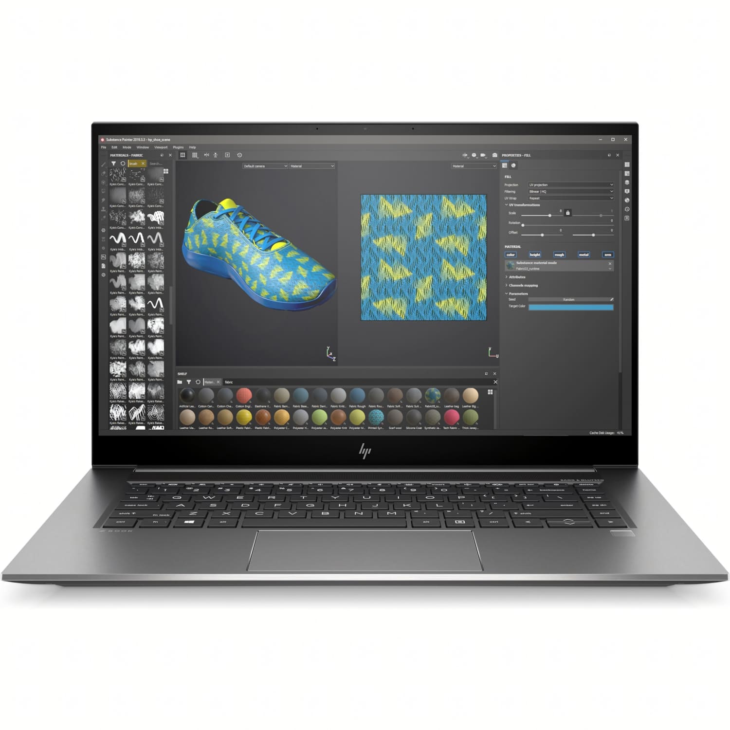 HP Zbook Studio G7 15.6" / i7-10850H Nvidia Quadro RTX 3000 Max-Q (6 GB GDDR6)/ 32GB DDR4 1TB SSD Windows 10