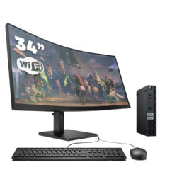 Mini PC Dell 7060 / i7-8700 / 16GB DDR4 256GB SSD Windows 11 PACK 34