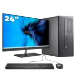 HP 800 G1 TORRE / i5-4570 / 8GB DDR3 256GB SSD Windows 10 com teclado e mouse