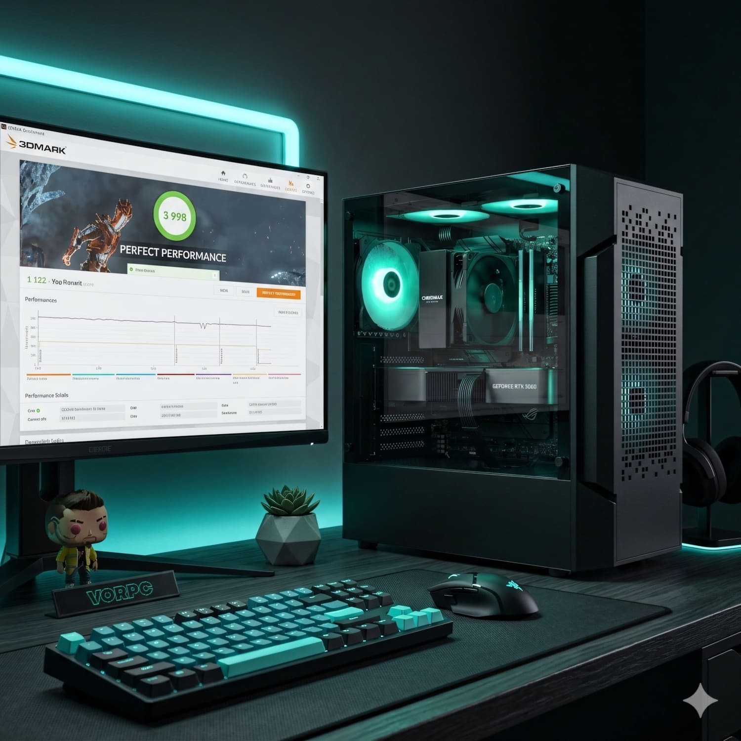 VORPC Shadow GAMING / Ryzen 5-5500 RTX 5060/ 8GB DDR4 256GB M.2 NVMe Windows 11 - Image 2