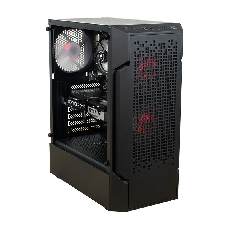 VORPC Shadow GAMING / Ryzen 5-5500 RTX 5060/ 8GB DDR4 256GB M.2 NVMe Windows 11 - Image 6