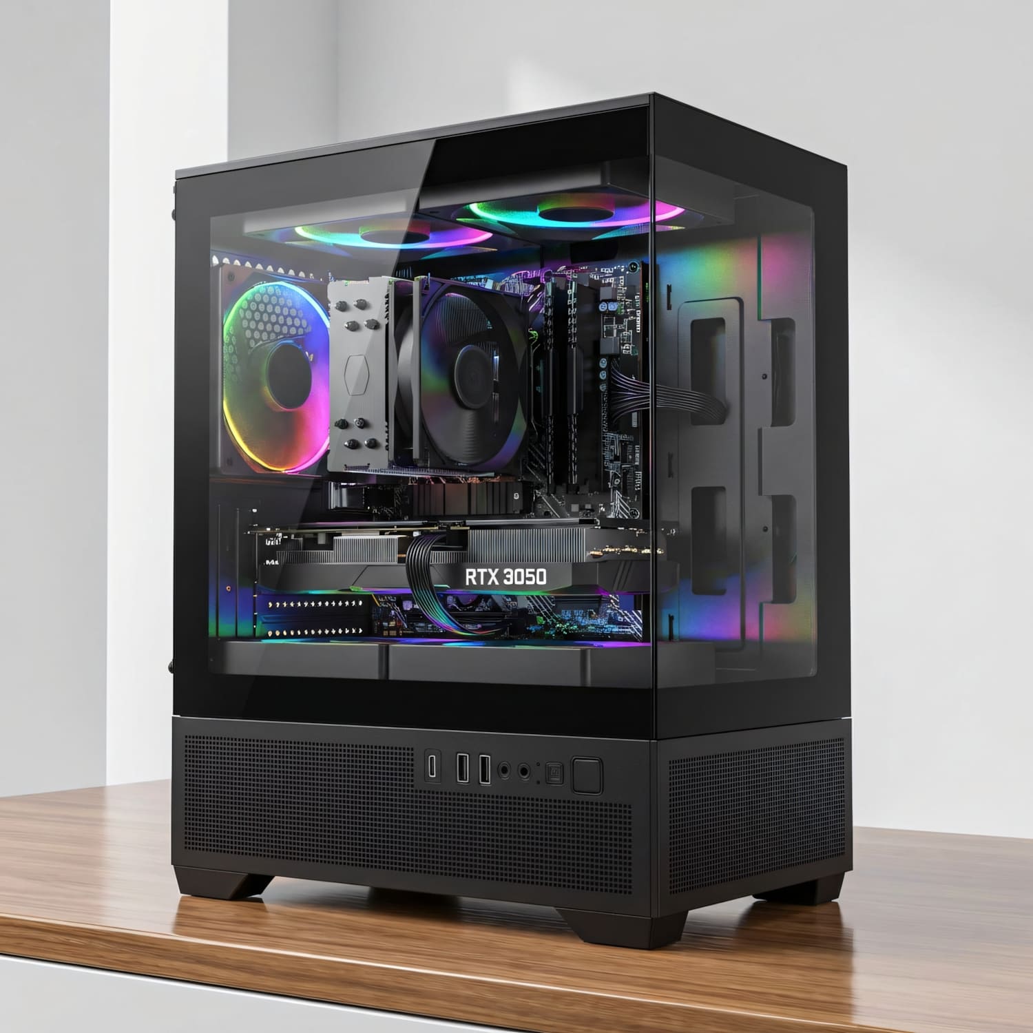 VORPC Titan GAMING / Ryzen 5-5500 RTX 3050/ 8GB DDR4 512GB M.2 NVMe Windows 11 - Image 3