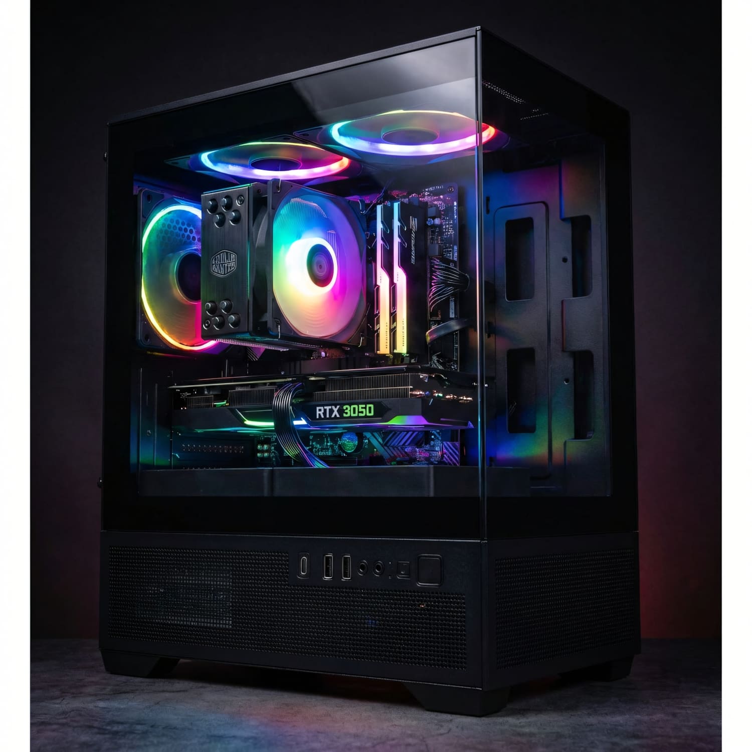 VORPC Titan GAMING / Ryzen 5-5500 RTX 3050/ 8GB DDR4 512GB M.2 NVMe Windows 11 - Image 4